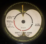 The Beatles With Billy Preston : Get Back (7", Single, Pus)