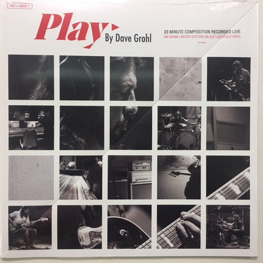 Dave Grohl : Play (LP, S/Sided, Etch, Ltd, 180)
