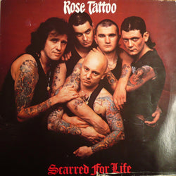 Rose Tattoo : Scarred For Life (LP, Album)