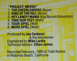 Minutemen : Project: Mersh (12", EP)