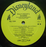 Ned Washington, Frank Churchill And Oliver Wallace : Walt Disney's Dumbo (LP)