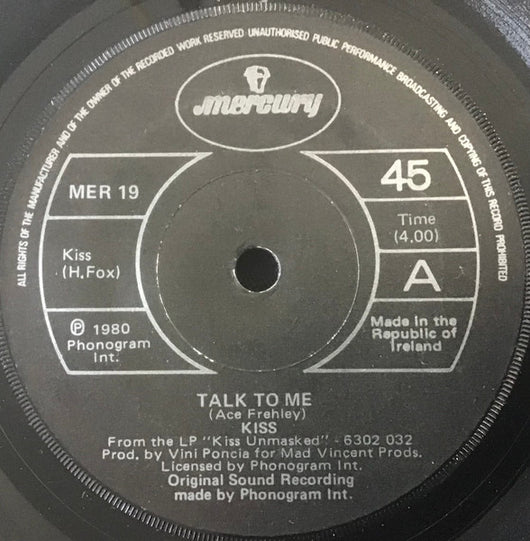Kiss : Talk To Me (7