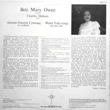 Beti Mary Owen : Yn Canu Alawon Gwerin Cymraeg (LP)