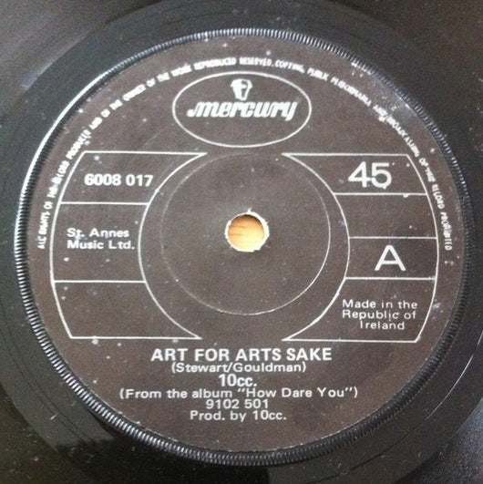10CC : Art For Arts Sake (7