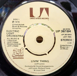Electric Light Orchestra : Livin' Thing (7