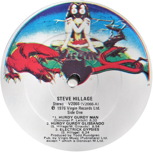 Steve Hillage : L (LP, Album)