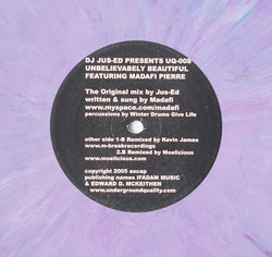 DJ Jus-Ed* Featuring Madafi Pierre : Unbelievabely Beautiful (12