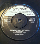 Duane Eddy And The Rebels : Because They're Young / Rebel Walk (7", Single)