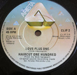 Haircut One Hundred : Love Plus One (7", Single)
