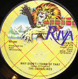 The Lookalikes : Baby Don't Leave (7", Single)