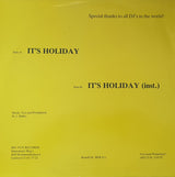 Shanna (4) : It's Holiday (12")