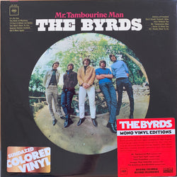 The Byrds : Mr. Tambourine Man (LP, Album, Mono, RE, Red)