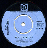 Olivia Newton-John : If Not For You (7", Single)