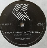 The Big Noise (2) : I Won't Stand In Your Way  (7", Single)