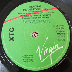 XTC : Making Plans For Nigel (7