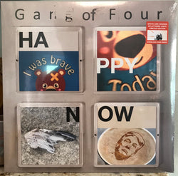 Gang Of Four : Happy Now (LP, Album, Ltd, Whi)