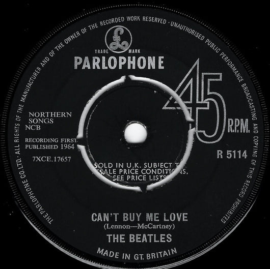 The Beatles : Can't Buy Me Love (7