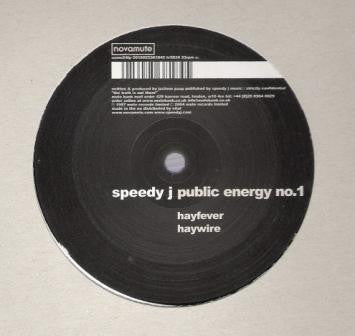 Speedy J : Public Energy No. 1 (2xLP, Album, RP)