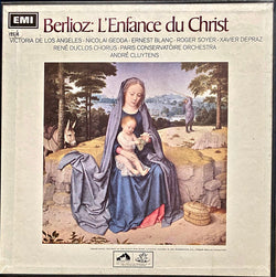 Hector Berlioz - Victoria De Los Angeles, Nicolai Gedda, Ernest Blanc, Roger Soyer, Xavier Depraz, Les Chœurs René Duclos, Orchestre De La Société Des Concerts Du Conservatoire, André Cluytens : L'Enfance Du Christ (2xLP, Album, RE + Box)