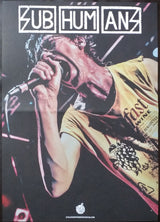 Subhumans : Crisis Point (12", Album, Whi)