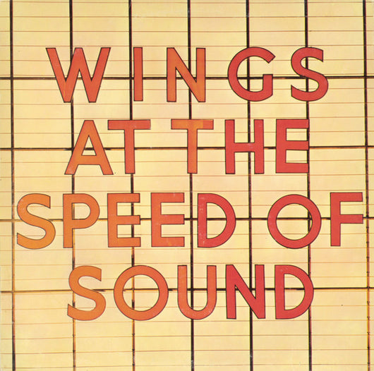 Wings (2) : Wings At The Speed Of Sound (LP, Album, 'Cl)