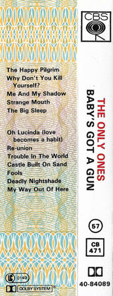 The Only Ones : Baby's Got A Gun (Cass, Album)