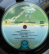 Thin Lizzy : Live And Dangerous (2xLP, Album, RE, 180)