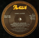 Cyndi Lauper : She's So Unusual (LP, Album)