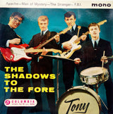 The Shadows : The Shadows To The Fore (7", EP, Mono)