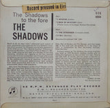 The Shadows : The Shadows To The Fore (7", EP, Mono)