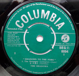 The Shadows : The Shadows To The Fore (7", EP, Mono)