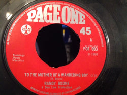 Randy Boone : To The Mother Of A Wandering Boy (7