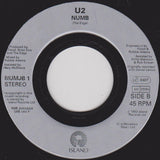 U2 : Numb (7", Jukebox, Promo)