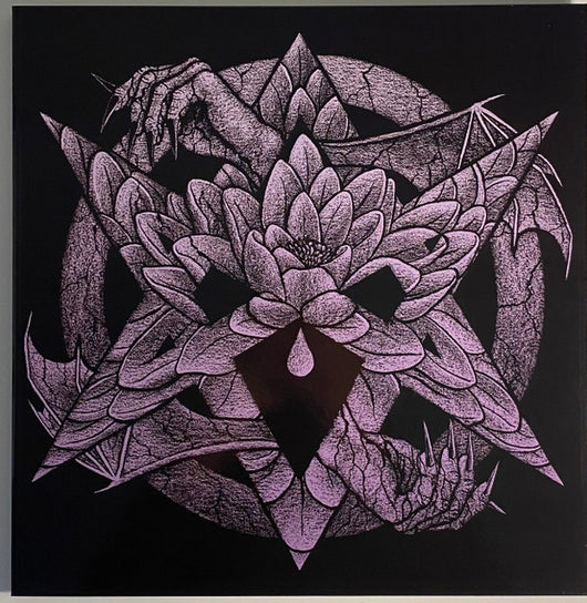 Aleister Crowley , Read By Laurence R Harvey , Score By Chris Bozzone : The Blood-Lotus (LP, Album, Ltd, Gre)