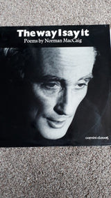 Norman Maccaig : The Way I Say It (LP)
