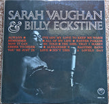 Sarah Vaughan & Billy Eckstine : Sing Irving Berlin (LP, Album)