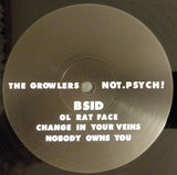 The Growlers (2) : Not.Psych! (12", MiniAlbum, EP, RP)