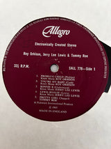 Roy Orbison, Jerry Lee Lewis & Tommy Roe : Roy Orbison Sings (LP, Comp, RE)