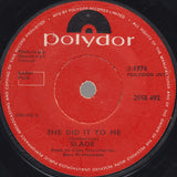 Slade : The Bangin' Man (7", Single)