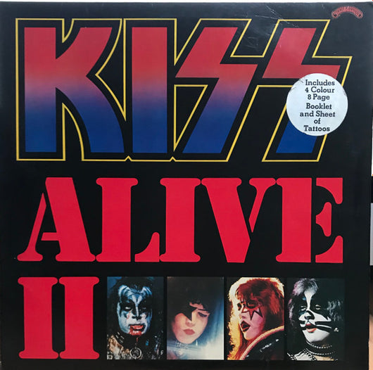 Kiss : Alive II (2xLP, Album, Dar)
