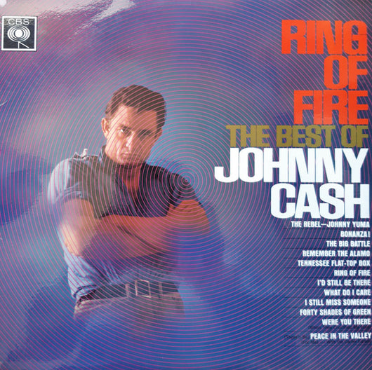 Johnny Cash : Ring Of Fire (The Best Of Johnny Cash) (LP, Comp, Mono)