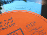 Johnny Cash : Ring Of Fire (The Best Of Johnny Cash) (LP, Comp, Mono)