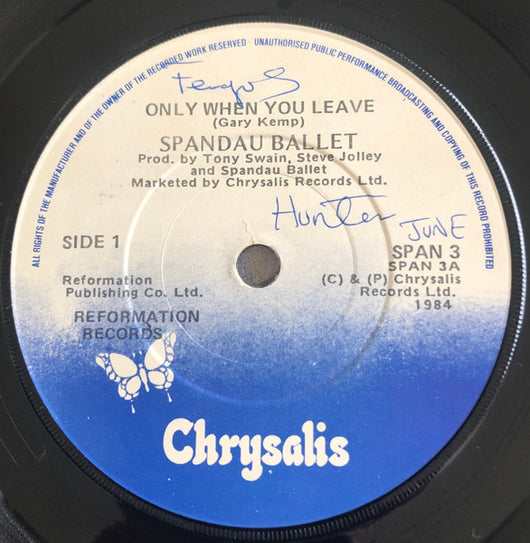 Spandau Ballet : Only When You Leave (7
