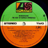 Buffalo Springfield : Retrospective - The Best Of Buffalo Springfield (LP, Comp, RE)