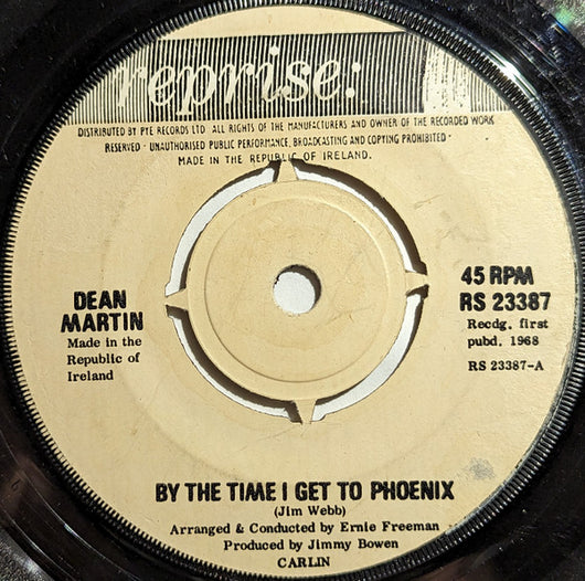 Dean Martin : By The Time I Get To Phoenix (7
