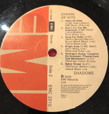 The Shadows : String Of Hits (LP, Album)