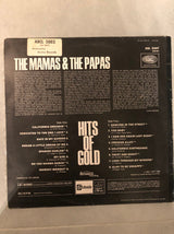 The Mamas & The Papas : Hits Of Gold (LP, Comp, Ora)