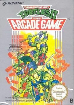 Teenage Mutant Ninja Turtles 2: The Arcade Game - NES (Pal A)