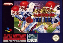 All American Championship Football - SNES