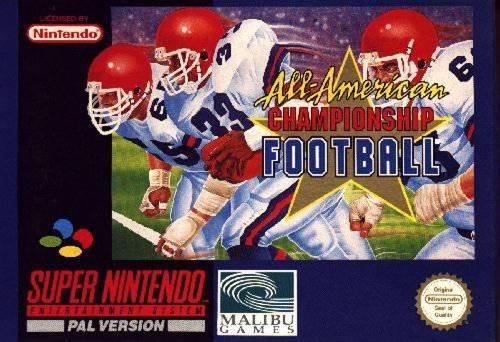 All American Championship Football - SNES